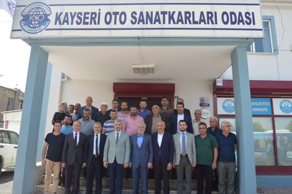 AK PARTİ GRUP BAŞKAN VEKİLİMİZ MUSTAFA ELİTAŞ'IN ODAMIZA ZİYARETİ