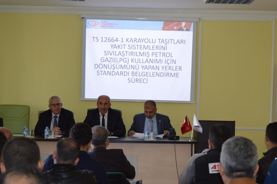 LPG DÖNÜŞÜMÜ YAPAN ESNAFLARIMIZLA TOPLANTI YAPTIK