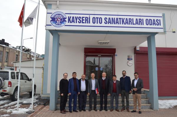 KONYA KARAPINAR KÜÇÜK SANAYİ SİTESİ KOOPERATİFİ ODAMIZI ZİYARET ETTİ