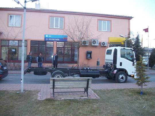 ESNAFLARIMIZA HİZMET ETMEK İÇİN OTOPARK'A ISUZU ALINMIŞTIR