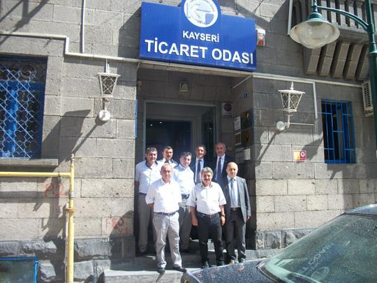  Odamızdan Ticaret Odasını Ziyaret