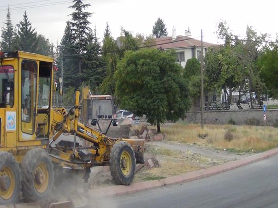  SANAYİMİZİN ŞEKER GİRİŞİNDE KAVŞAK DÜZENLEMESİ YAPILDI