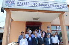 AK PARTİ KAYSERİ MİLLETVEKİLLERİ ODAMIZI ZİYARET ETTİ