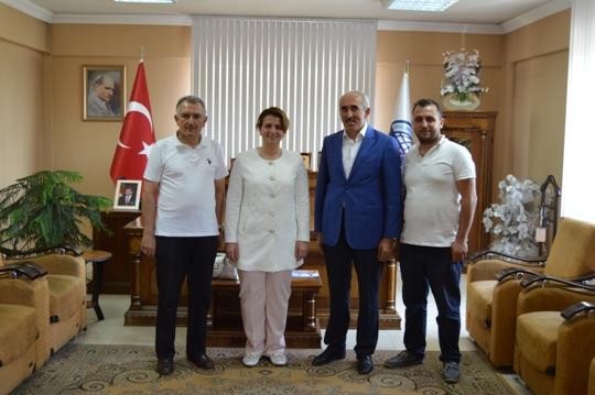 AK PARTİ MİLLETVEKİLİMİZ HAVVA TALAY ÇALIŞ'ın ODAMIZI ZİYARETİ