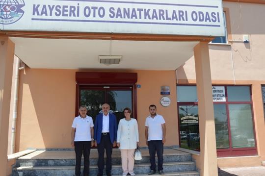 AK PARTİ MİLLETVEKİLİMİZ HAVVA TALAY ÇALIŞ'ın ODAMIZI ZİYARETİ