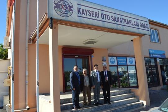 KOCASİNAN BELEDİYE BAŞKAN YARDIMCILARIMIZIN ODAMIZI ZİYARETİ