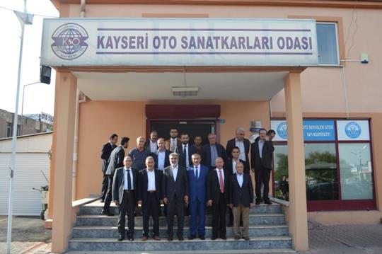 BAKANIMIZ VE MİLLETVEKİLİ ADAYIMIZIN SANAYİMİZİ VE ODAMIZI ZİYARET ETTİ.