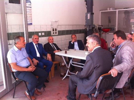 AK PARTİ KAYSERİ MİLLETVEKİLİMİZ İSMAİL TAMER VE AK PARTİ KOCASİNAN İLÇE BAŞKANI MUAMMER KILIÇ'IN ODAMIZI ZİYARETİ