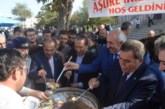 4.GELENEKSEL AŞURE İKRAMIMIZI YAPTIK