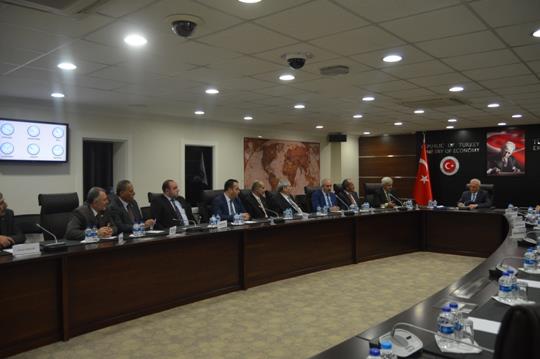 EKONOMİ BAKANIMIZI ZİYERETİMİZ
