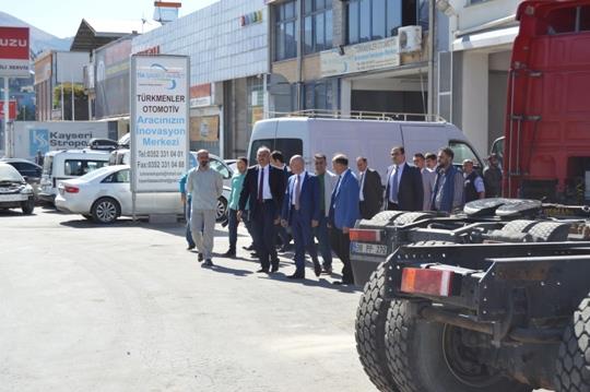 Kocasinan Belediye Başkanımız Ahmet ÇOLAKBAYRAKTAR'ın sanayimizi ziyareti.