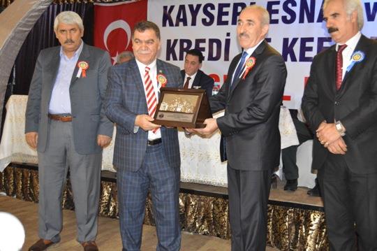 Kayseri Esnaf Ve Sanatkarlar Kredi Ve Kefalet Kooperatifinin 62.Genel Kurulu yapıldı.