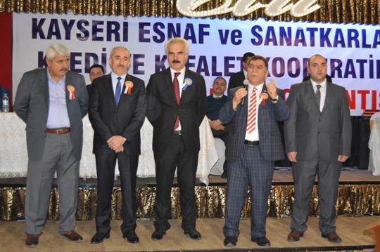 Kayseri Esnaf Ve Sanatkarlar Kredi Ve Kefalet Kooperatifinin 62.Genel Kurulu yapıldı.