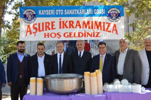 6.GELENEKSEL AŞURE İKRAMIMIZI YAPTIK