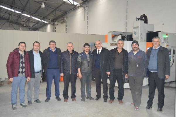 ORGANİZE SANAYİ SİTESİNDEKİ ÜYELERİMİZE ZİYARET