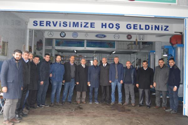 YENİ SANAYİDEKİ ÜYELERİMİZE TEŞEKKÜRLER