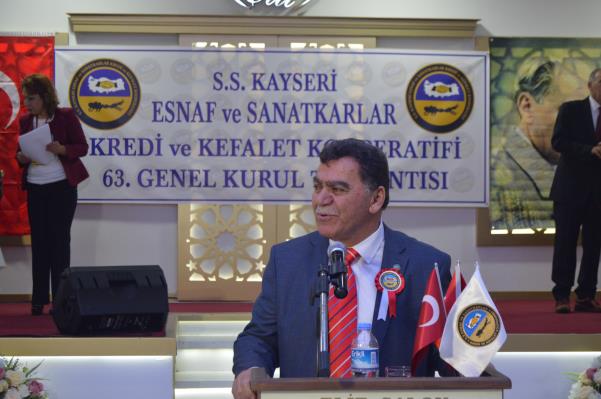 ESNAF VE SANATKARLARI KREDİ VE KEFALET KOOPERATİFİ 63.OLAĞAN GENEL KURUL TOPLANTISI