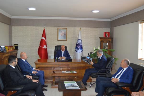 ENERJİ VE TABİİ KAYNAKLAR BAKANIMIZIN ODAMIZA ZİYARETİ 