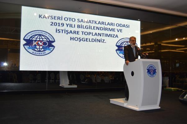 2019 YILI  BİLGİLENDİRME VE İSTİŞARE TOPLANTISINI YAPTIK