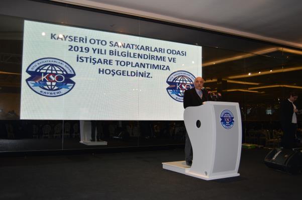 2019 YILI  BİLGİLENDİRME VE İSTİŞARE TOPLANTISINI YAPTIK