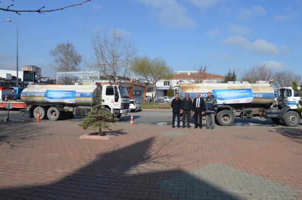 SANAYİMİZDE KORONA VİRÜSÜNÜ ÖNLEMEK İÇİN  DEZENFEKTE YAPILDI