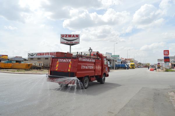 ANBAR SANAYİ SİTEMİZDE DEZENFEKTE ÇALIŞMASI YAPILDI.