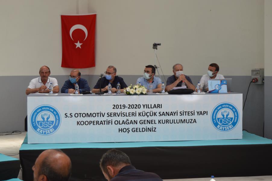 2019-2020 YILI OTO SERVİSLERİ SİTESİ YAPI KOOPERATİFİ'NİN GENEL KURULU YAPILDI