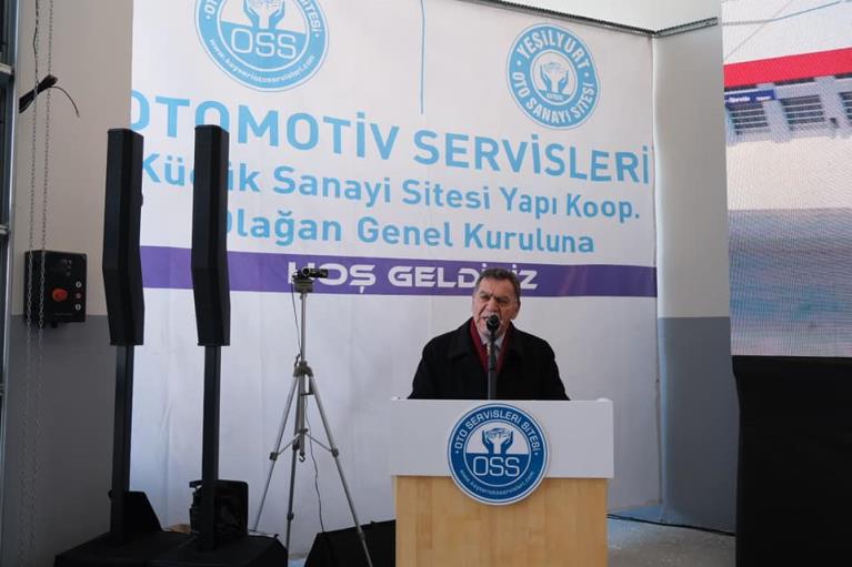 S.S. Otomotiv Servisleri Küçük Sanayi Sitesi Yapı Kooperatifi Olağan Genel Kurulu toplantısını gerçekleştirdik