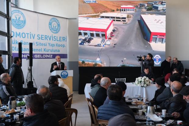 S.S. Otomotiv Servisleri Küçük Sanayi Sitesi Yapı Kooperatifi Olağan Genel Kurulu toplantısını gerçekleştirdik
