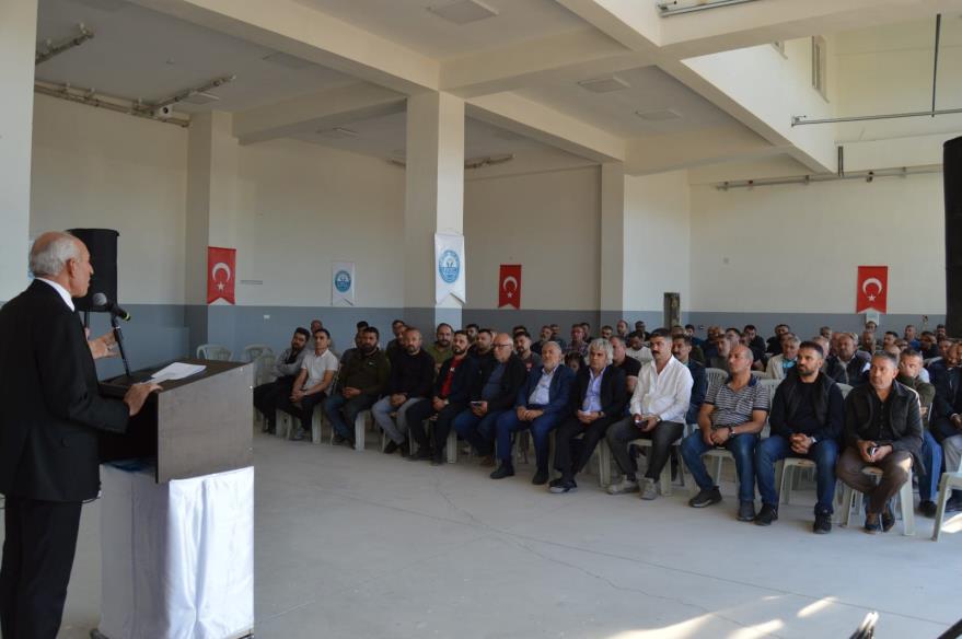 2.Etap Yeşilyurt Oto Sanayi Sitesinde İstişare Toplantısı yapıldı. 