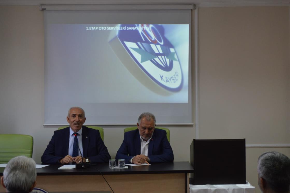 1.Etap Oto Servisleri Sanayi Sitemizin birinci grup üyelerimizin tapularını teslim ettik. 