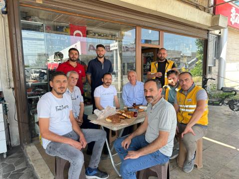 Oto Sanayi Sitemizde Alt yapı çalışmaları başladı. 