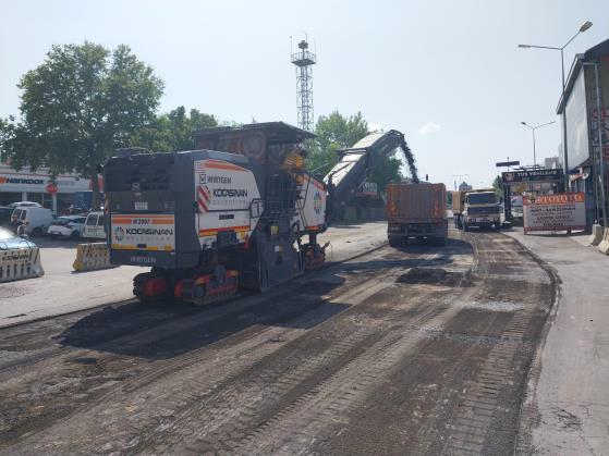 Oto Sanayi Sitemizde Alt yapı çalışmaları başladı. 