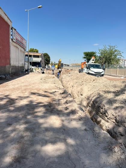 Yeni sanayi sitemizde çalışmalar hız kesmeden devam ediyor 