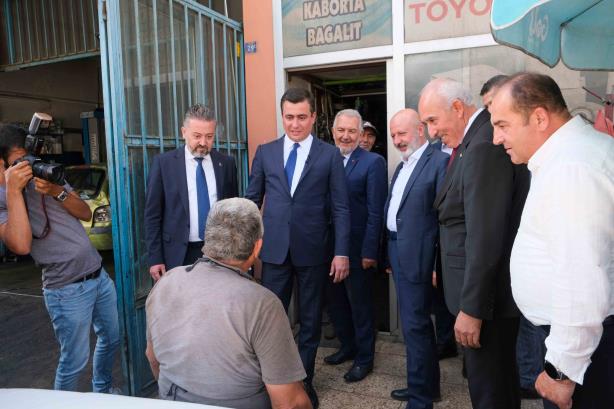 Yeni sanayi girişinde yapılacak Alt Geçit ile ilgili bilgilendirme ve istişare toplantısı yapıldı.