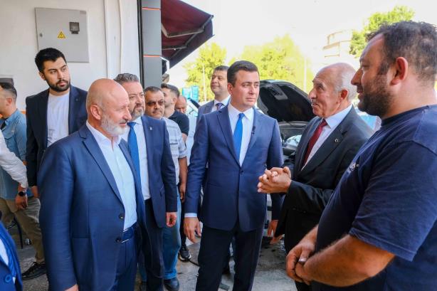 Yeni sanayi girişinde yapılacak Alt Geçit ile ilgili bilgilendirme ve istişare toplantısı yapıldı.