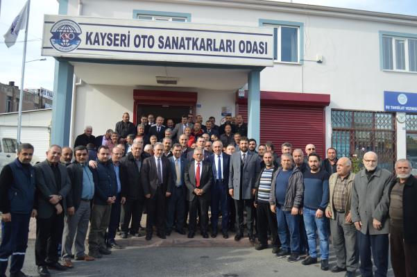 AK PARTİ BÜYÜKŞEHİR BELEDİYE BAŞKAN ADAYI SAYIN DR. MEMDUH BÜYÜKKILIÇ ODAMIZI ZİYARET ETTİ