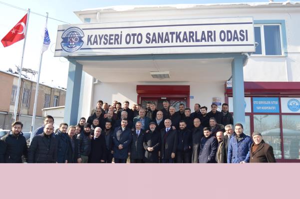 KOCASİNAN BELEDİYE BAŞKANI SAYIN AHMET ÇOLAKBAYRAKDAR'DAN ESNAFI VE ODAMIZI ZİYARET