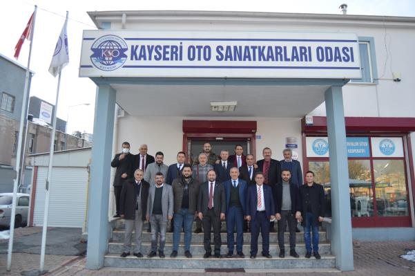 AK PARTİ KAYSERİ MİLLETVEKİLİ SAYIN DR. İSMAİL EMRAH KARAYEL ODAMIZI ZİYARET ETTİ.