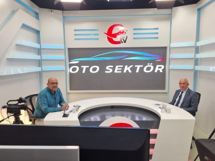 Başkanımız Şeyhi Odakır, E-TV televizyonunda Yüksel YIKILMAZ'ın hazırlayıp sunduğu ‘Oto Sektör’ programının canlı yayın konuğu oldu.