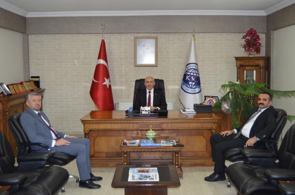 Vali Yardımcımız Ömer TEKEŞ ile Mobilyacılar Odası Başkanı Ercan SARIKAYA'dan Odamıza ziyaret