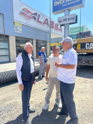 Yeni sanayi bölgemizde alt yapı çalışmaları hız kesmeden devam ediyor