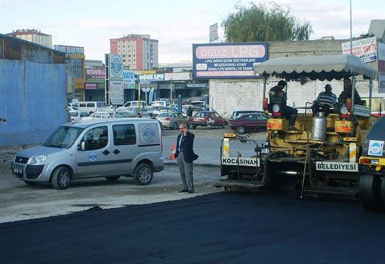 SANAYİMİZE YENİ GİRİŞ YOLU YAPILDI