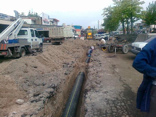 SANAYİMİZDE YAĞMUR IZGARASI VE ASFALT ÇALIŞMALARI