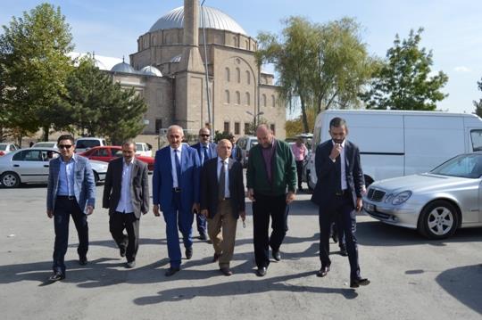 AK PARTİ KAYSERİ MİLLETVEKİLİMİZ İSMAİL TAMER VE AK PARTİ KOCASİNAN İLÇE BAŞKANI MUAMMER KILIÇ'IN ODAMIZI ZİYARETİ